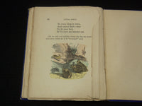 1856 LITTLE SONGS ILLUSTRATED BOOK BY MRS. FOLLEN - HARDCOVER - K 2199