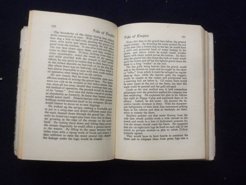 1928 TIDE OF EMPIRE HARDCOVER BOOK BY PETER B. KYNE - KD 8411