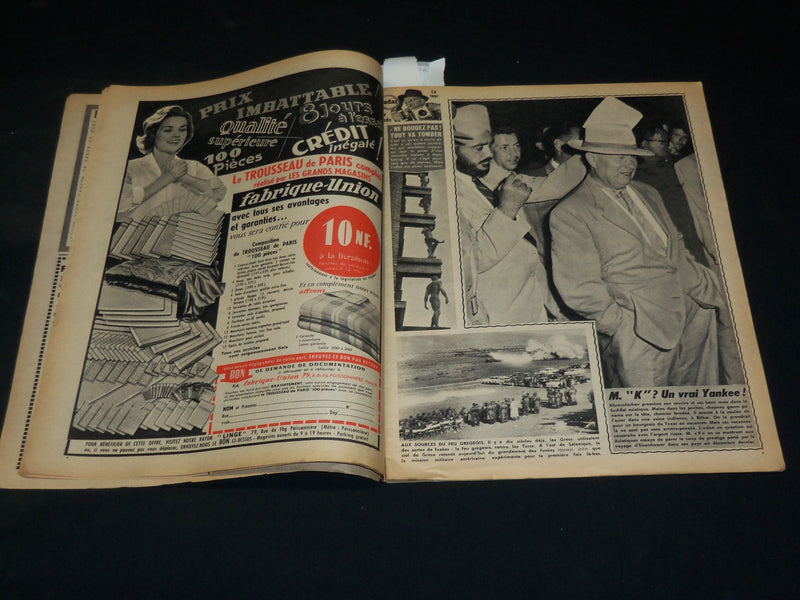 1960 FEBRUARY 26 RADAR FRENCH MAGAZINE - COMICS - FIDEL CASTRO - ST 531G