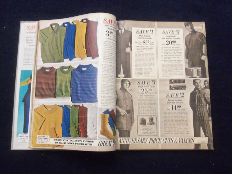 1970 MONTGOMERY WARD 98TH ANNIV. SALE CATALOG -HARDCOVER- KANSAS CITY,MO - R 96I