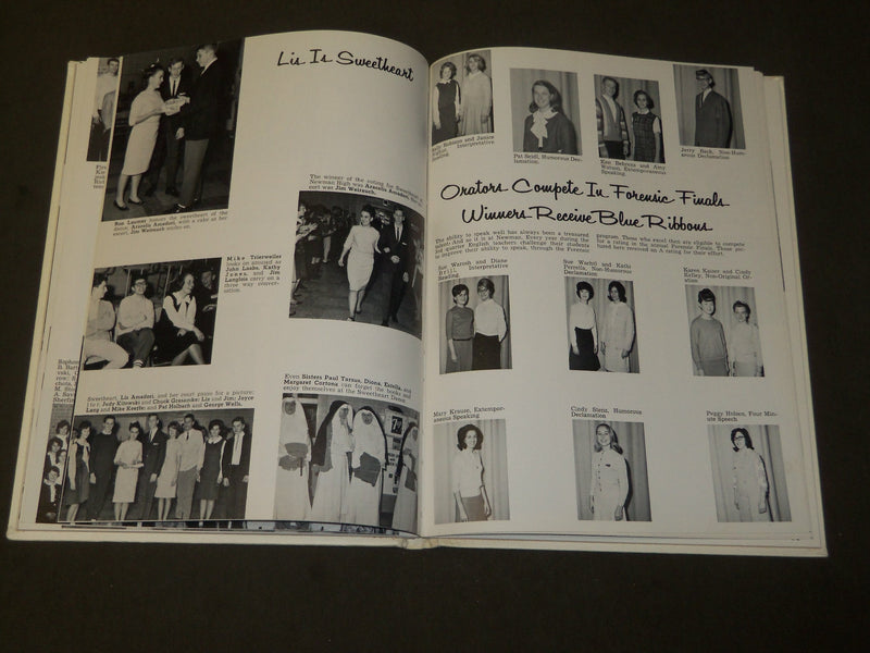 1964 THE RED HAT NEWMAN HIGH SCHOOL YEARBOOK - WAUSAU WISCONSIN - YB 1574