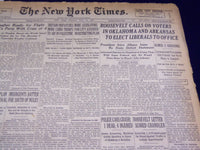 1938 JULY 10 NEW YORK TIMES - BENJAMIN CARDOZO DEAD AT 68 - NT 2390