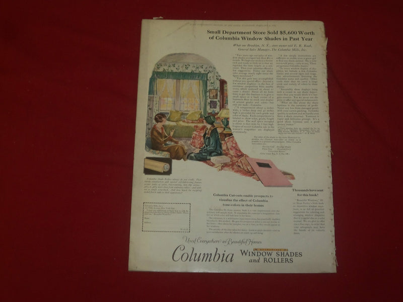 1926 FEB 6 DRY GOODS ECONOMIST MAGAZINE- ARTICLES, PHOTOS, ILLUS. & ADS- B 6310