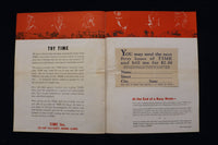 1934 THE MARCH OF TIME - A HISTORY OF TIME MAGAZINE - SOFTCOVER - K 1431