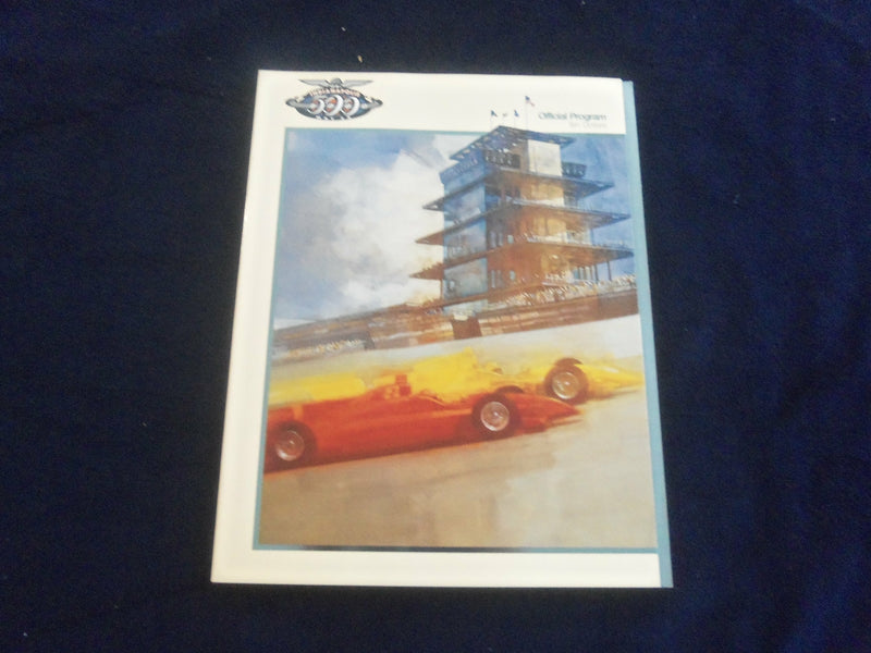 2000 MAY 28 84TH INDIANAPOLIS 500 RACING PROGRAM - GREAT PHOTOS - SP 6599K