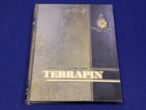 1949 TERRAPIN UNIVERSITY OF MARYLAND YEARBOOK VOL. 48 - GREAT PHOTOS - YB 726