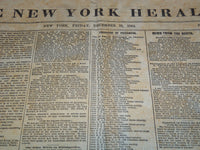1864 DECEMBER 16 NEW YORK HERALD NEWSPAPER - SHERMAN - NASHVILLE - NP 4252R