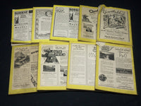 1933 NORTH AMERICAN REVIEW LOT OF 9 ISSUES - GREAT STORIES/ARTICLES - WR 654