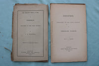 1846-1883 C.A. BARTOL SERMON & DISCOURSE BOOKLETS - BOSTON - LOT OF 26- O 3979