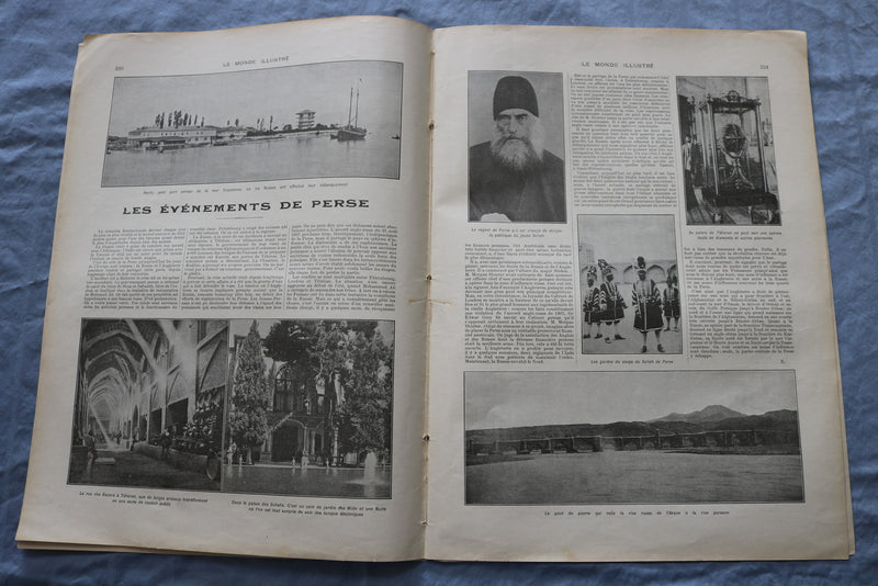 1911 NOV 25 LE MONDE ILLUSTRE MAGAZINE-LA MADONNA DELLA STELLA- FRENCH - NP 8429