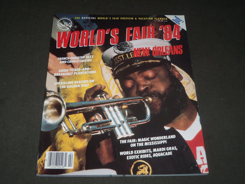 1983 WORLD'S FAIR '84 NEW ORLEANS PREVIEW AND VACATION PLANNER - CW 1207