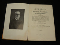 1895-1910 CENTRALBLATT FUR BAKTERIOLOGIE GERMAN VOLUMES LOT OF 19 - KD 21D