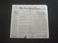 2022 AUGUST 13 NEW YORK TIMES - CRIMINAL INQUIRY PROMPTED SEARCH OF TRUMP RESORT