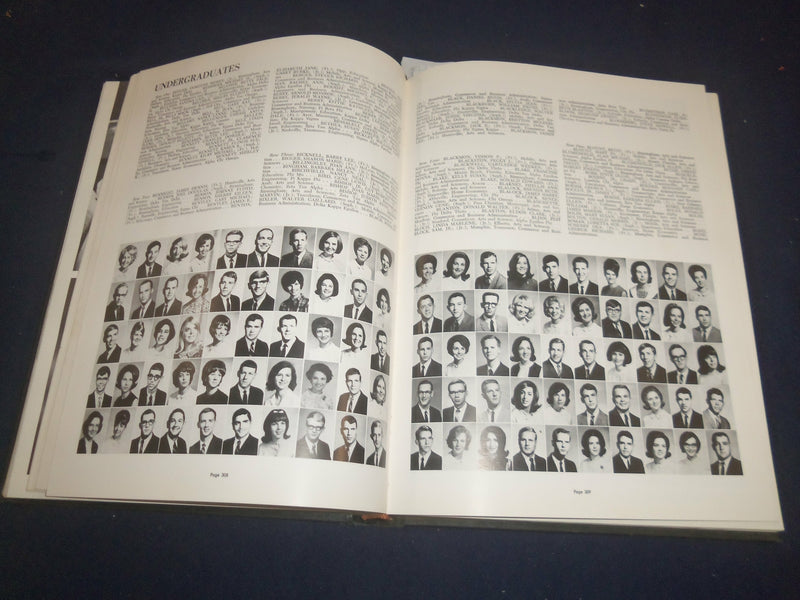 1966 THE COROLLA UNIVERSITY OF ALABAMA YEARBOOK - TUSCALOOSA, ALABAMA - YB 2436
