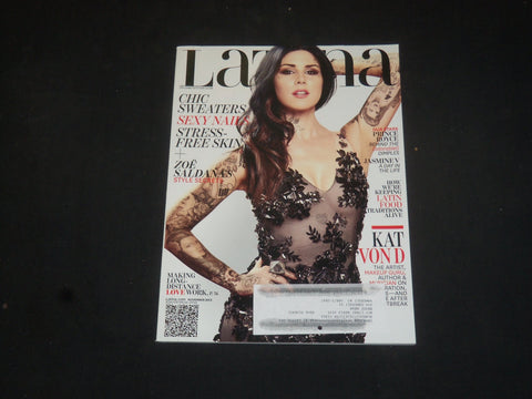 2013 NOVEMBER LATINA MAGAZINE - KAT VON D - SP 7468
