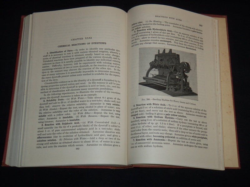 1947 APPLICATION OF DYESTUFFS VOLUME BY MERITT MATTHEWS - TEXTILES - KD 5523O
