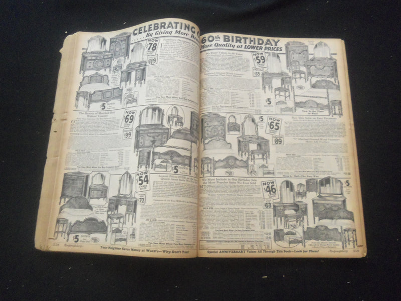 1932 SPRING AND SUMMER MONTGOMERY WARD CATALOG - CHICAGO, ILLINOIS - R 93G