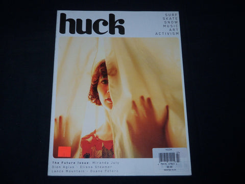 2011 JULY/AUGUST HUCK MAGAZINE ISSUE NO. 27 - MIRANDA JULY COVER - RC 1119