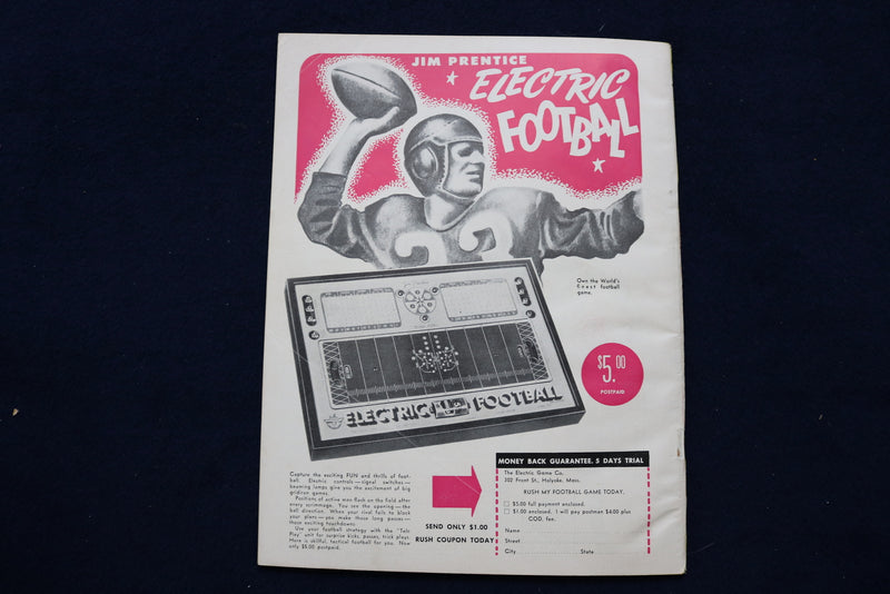 1952 NOVEMBER COMPLETE BASEBALL MAGAZINE - ALLIE REYNOLDS COVER - E 11838