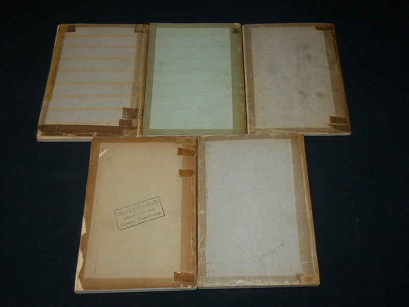 1914-1923 THE INSTITUTION QUARTERLY PSYCHOPATHIC MAGAZINE LOT OF 5 - WR 572B