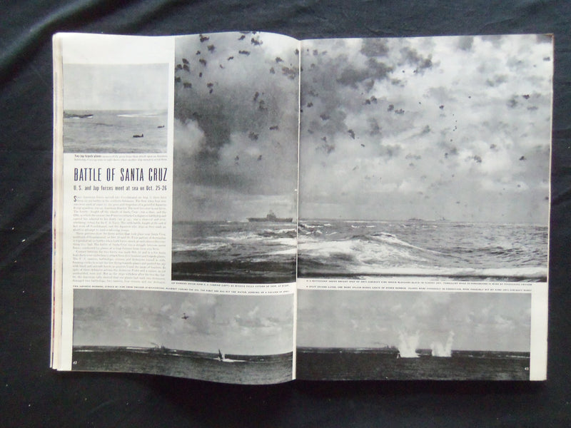 1942 DECEMBER 14 LIFE MAGAZINE - COAST GUARD SKIPPER - L 317