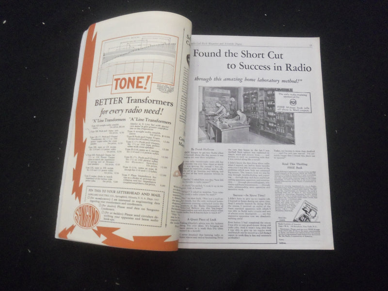 1929 MARCH CITIZENS RADIO CALL BOOK MAGAZINE AND SCIENTIFIC DIGEST - B 432L