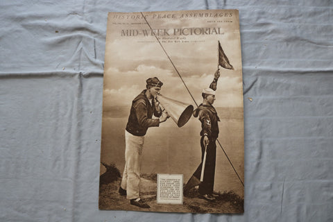 1918 DEC 5 MID-WEEK PICTORIAL MAGAZINE SECTION - ARMISTICE IS SIGNED - NP 9243