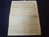 1846 DECEMBER 19 MASSACHUSETTS PLOUGHMAN -PROF. MITCHEL- DANIEL WEBSTER- NP 5139