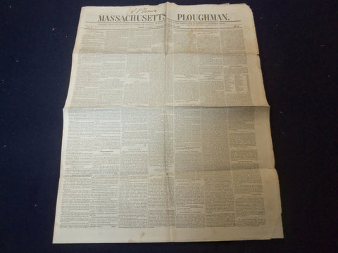 1846 DECEMBER 19 MASSACHUSETTS PLOUGHMAN -PROF. MITCHEL- DANIEL WEBSTER- NP 5139