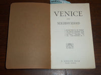 1905 VENICE AND NEIGHBOURHOOD PRACTICAL GUIDE FOR THE FOREIGNER - K 1219