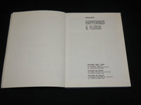 1989 HAPPENINGS & FLUXUS SOFTCOVER BOOK BY CHARLES DREYFUS - FRENCH - R 727C