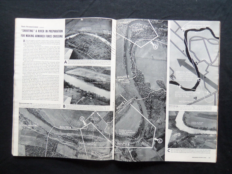 1943 FEBRUARY 22 LIFE MAGAZINE - ARMY AIR OBSERVER - L 327
