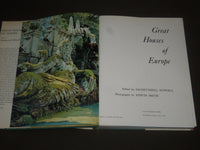 1964 GREAT HOUSES OF EUROPE BY SACHEVERELL SITWELL 2ND IMPRESSION BOOK - I 574