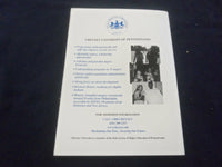 2000 NOV 4 FOOTBALL PROGRAM -CHEYNEY UNIVERSITY VS WEST CHESTER UNIV - SP 1214T
