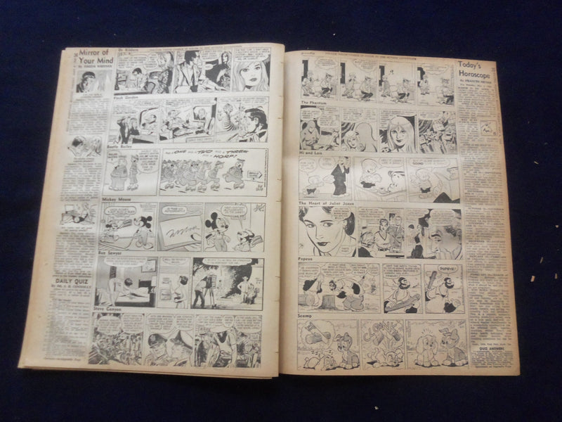 1965 MAY 4 BOSTON RECORD AMERICAN NEWSPAPER-GANGSTER SHOT 5 TIMES N DUEL-NP 6281