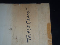 1967 TRIPLE CROSS 1/2 SHEET MOVIE POSTER - PLUMMER, SCHNEIDER, BRYNNER - P 427