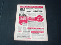 1954 FEB THE NATIONAL POLICE GAZETTE MAGAZINE- KEFAUVER'S WAR ON CRIME - B 5658