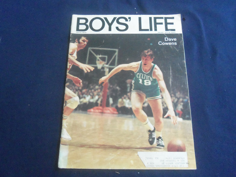 1973 JANUARY BOYS' LIFE MAGAZINE - DAVE COWENS COVER - SP 6481Y