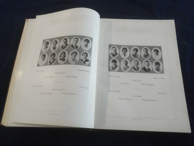1917 THE ANNUAL ROCKFORD HIGH SCHOOL YEARBOOK - ROCKFORD, ILLINOIS - YB 2595