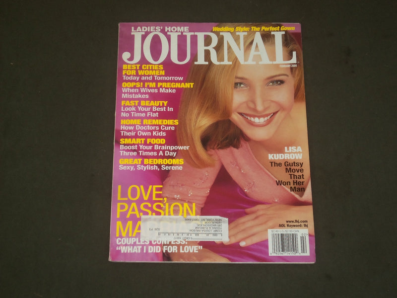 2000 FEBRUARY LADIES' HOME JOURNAL MAGAZINE - LISA KUDROW - B 2282