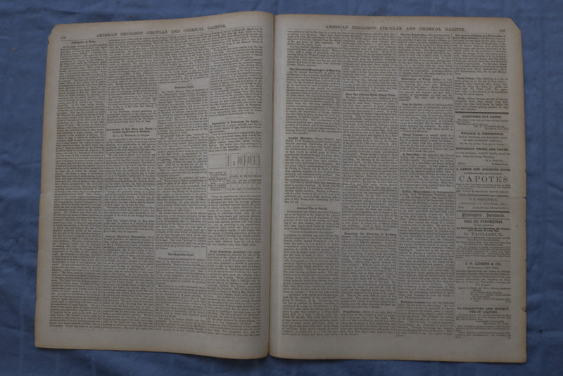1864 JULY 1 AMERICAN DRUGGISTS' CIRCULAR SUPPLEMENT - K 3130