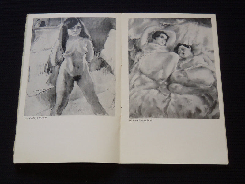 1959 JULES PASCIN THE NUDE PERLS GALLERIES CATALOGUE - J 8104