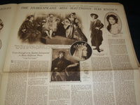 1916 NEW YORK TIMES PICTURE SECTION LOT OF 3 - SHAKESPEARE TERCENTARY - NP 5463