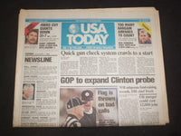 1998 DECEMBER 1 USA TODAY NEWSPAPER - GOP TO EXPAND CLINTON PROBE - NP 7971