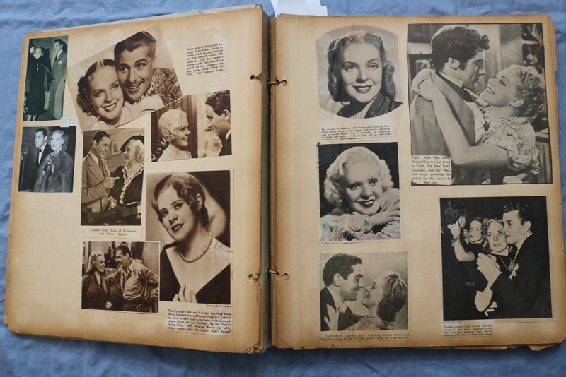 ALICE FAYE SCRAPBOOK - E 26468