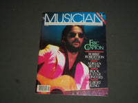1982 MAY MUSICIAN MAGAZINE - ERIC CLAPTON COVER - SP 7810