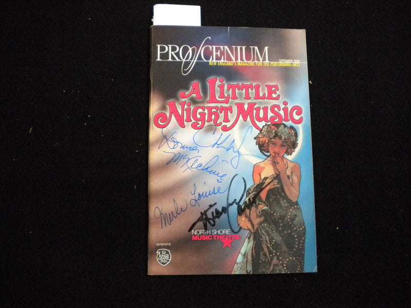 2000 A LITTLE NIGHT MUSIC PROGRAM - 14 SIGNATURES - J 8292