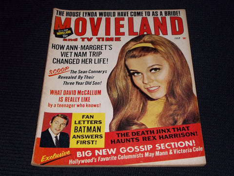 1966 JULY MOVIELAND & TV TIME MAGAZINE - ANN-MARGRET COVER - E 15851