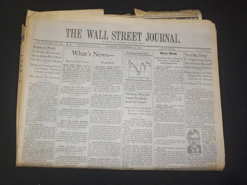 1996 NOV 26 THE WALL STREET JOURNAL -MICHAEL HAMMER, RE-ENGINEERING GURR- WJ 265