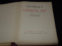 1922 ANIMALS IN CHINESE ART VOLUME - CERNUSCHI - TIZAC - 50 PLATES - KD 5862B